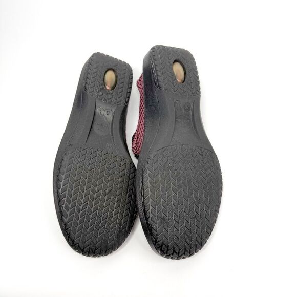 Arcopedico L2 Burgundy Knit Sneakers Women’s Size 39 EU / 8 US - Made in Portuga - Picture 6 of 7